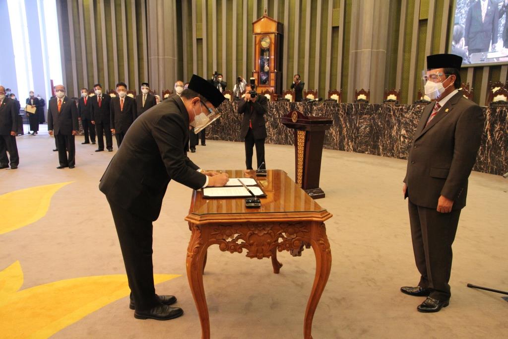 Dr. H. Hasbi, M.H, Resmi Menjadi Sekretaris Mahkamah Agung