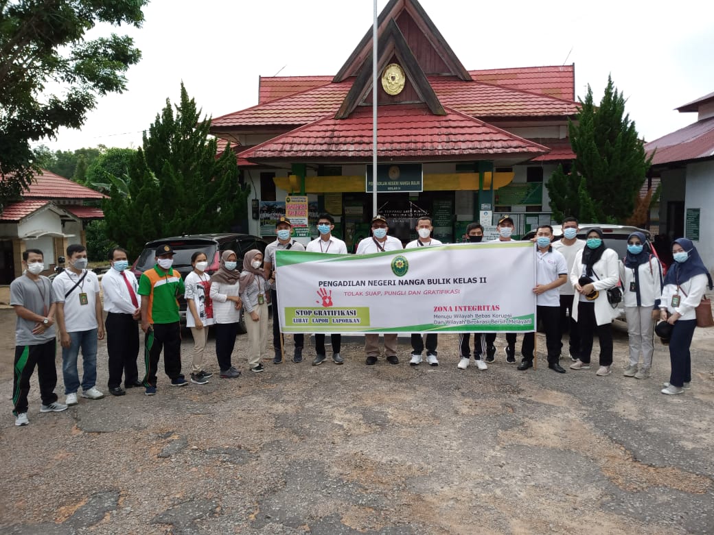 Kampanye Anti Gratifikasi Dalam Pembangunan Zona Integritas Pengadilan Negeri Nanga Bulik