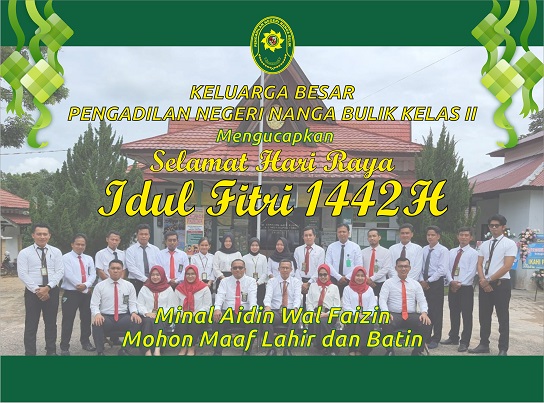 Selamat Hari Raya Idul Fitri 1442H / 2021