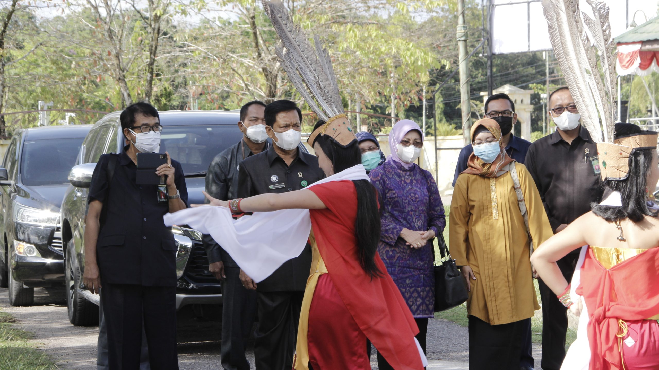 Kunjungan Kerja dalam Rangka Pembinaan oleh Ketua Pengadilan Tinggi Palangkaraya di Pengadilan Negeri Nanga Bulik