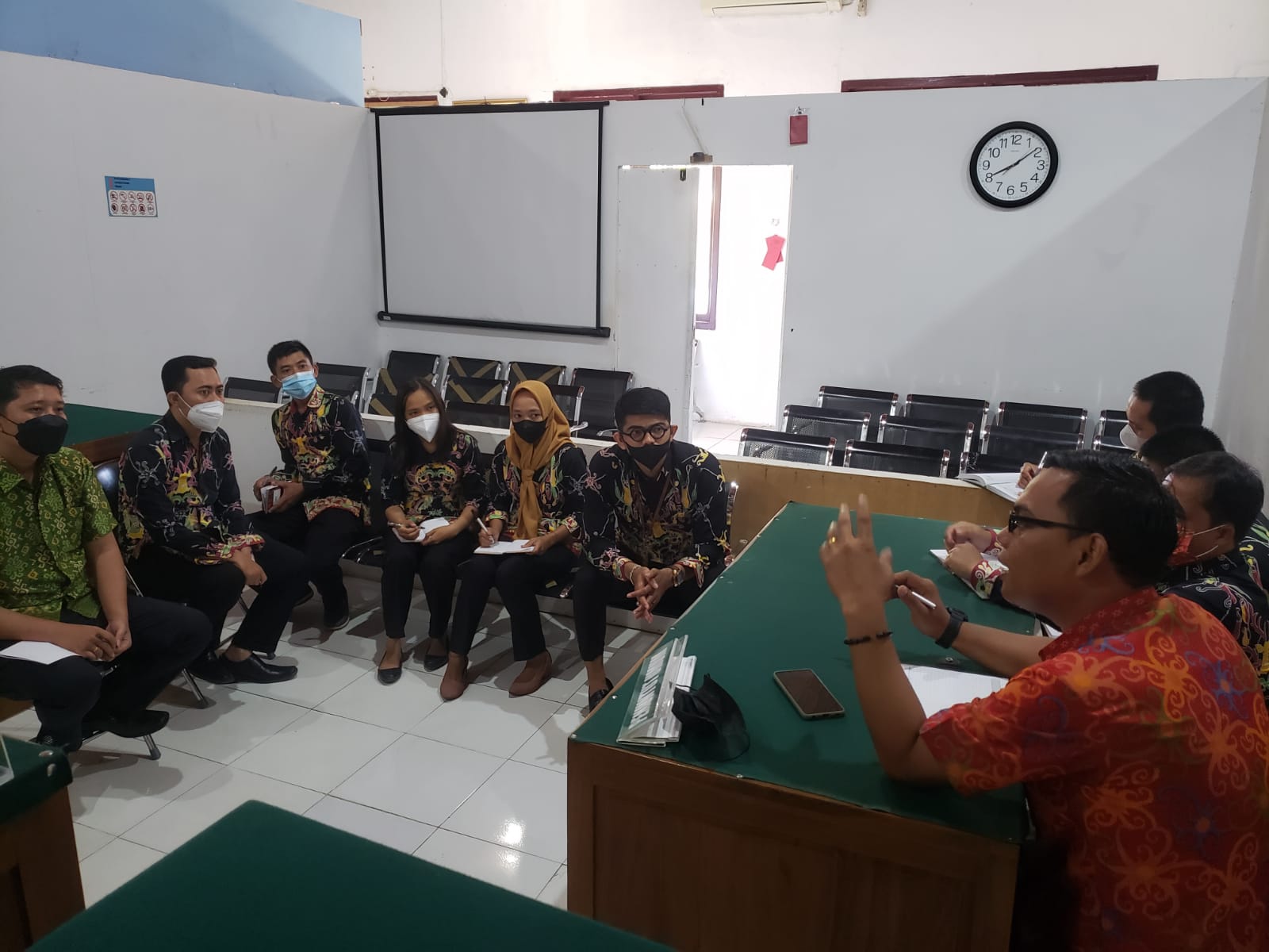 Rapat Bulanan Kepaniteraan Pengadilan Negeri Nanga Bulik