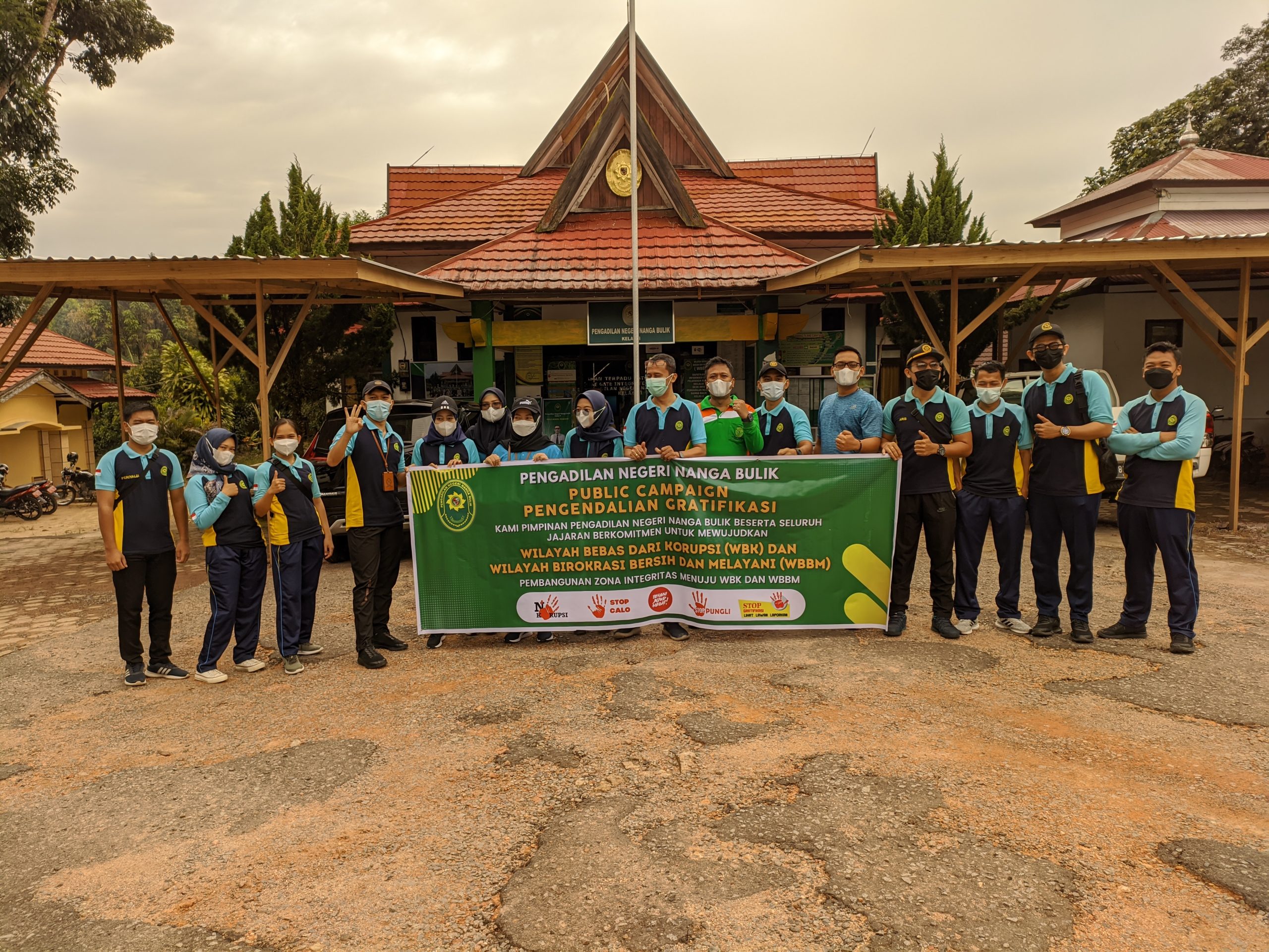 Public Campaign Zona Integritas Menuju Wilayah Bebas Dari Korupsi (WBK) dan Wilayah Birokrasi Bersih dan Melayani (WBBM) Pengadilan Negeri Nanga Bulik Kelas II