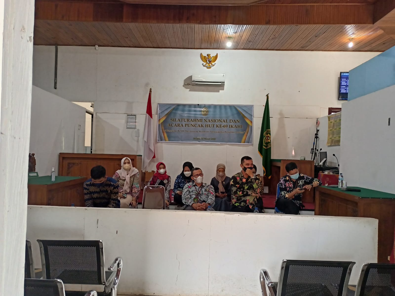 Acara Puncak HUT IKAHI Ke-69 dan Silaturrahmi Nasional Bersama YM Ketua Mahkamah Agung Republik Indonesia