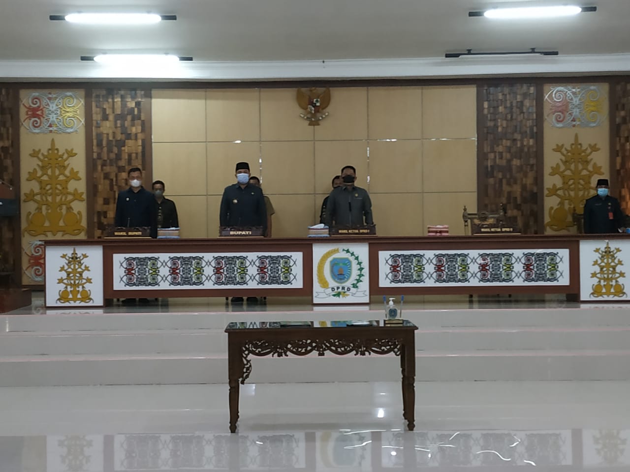 Rapat Paripurna 4 Masa Sidang II Tahun 2021/2022 DPRD Kab.Lamandau