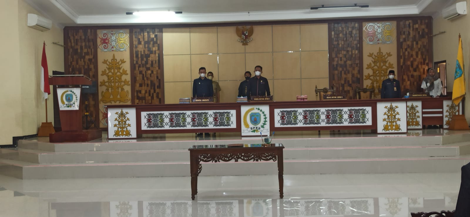 Rapat Paripurna 5 Masa Sidang II Tahun 2021/2022 DPRD Kab.Lamandau
