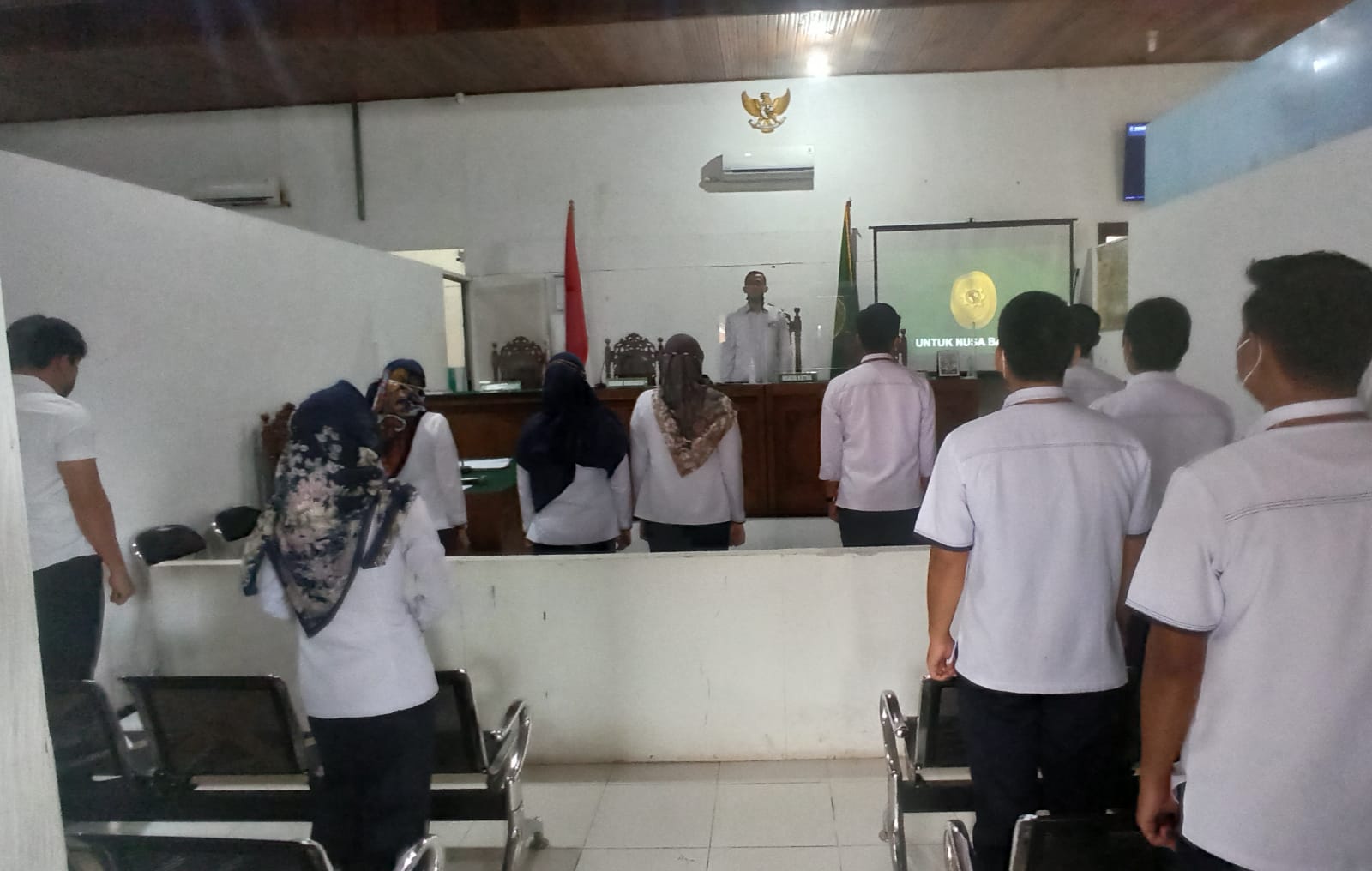 Monitoring dan Evaluasi Agen Perubahan Pengadilan Negeri Nanga Bulik