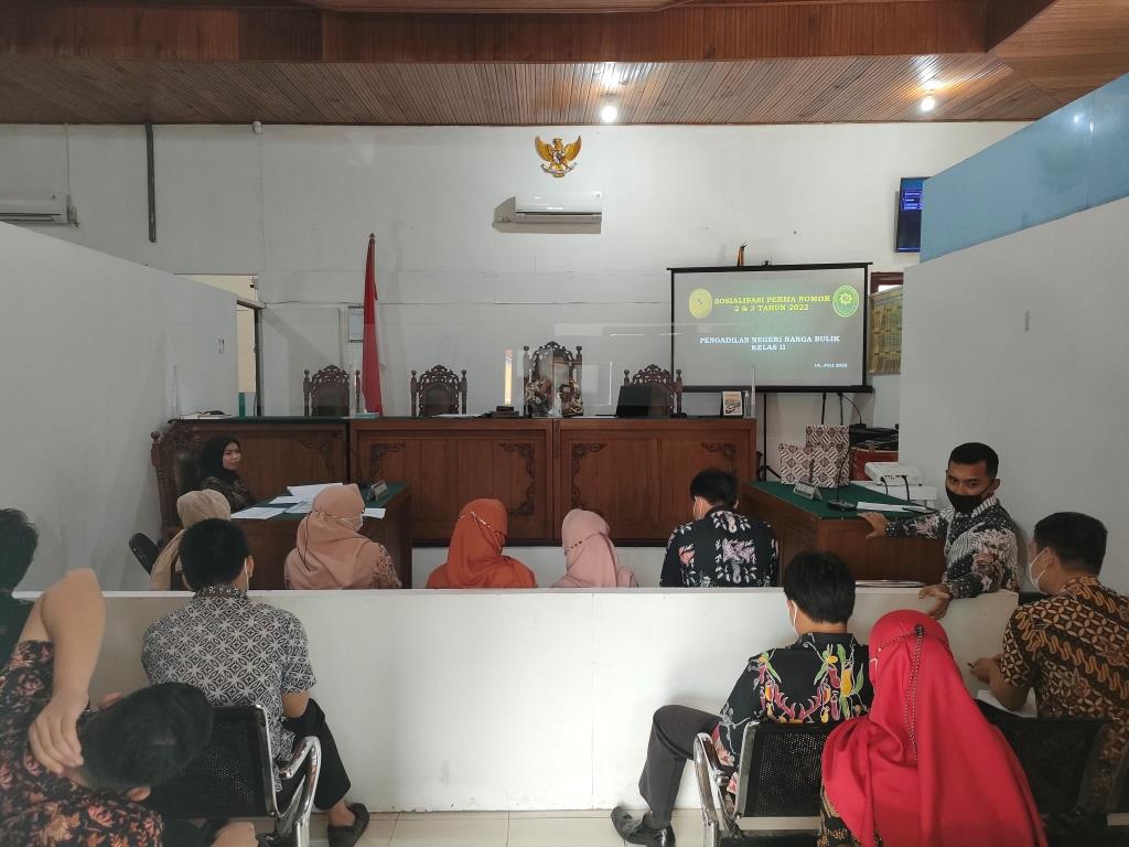 SOSIALISASI PERMA NOMOR 2 DAN 3 TAHUN 2022