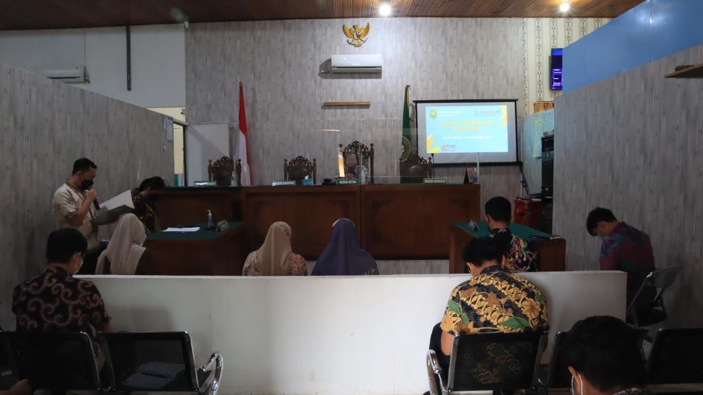 Rapat Pembinaan Bulanan September Pengadilan Negeri Nanga Bulik Kelas II
