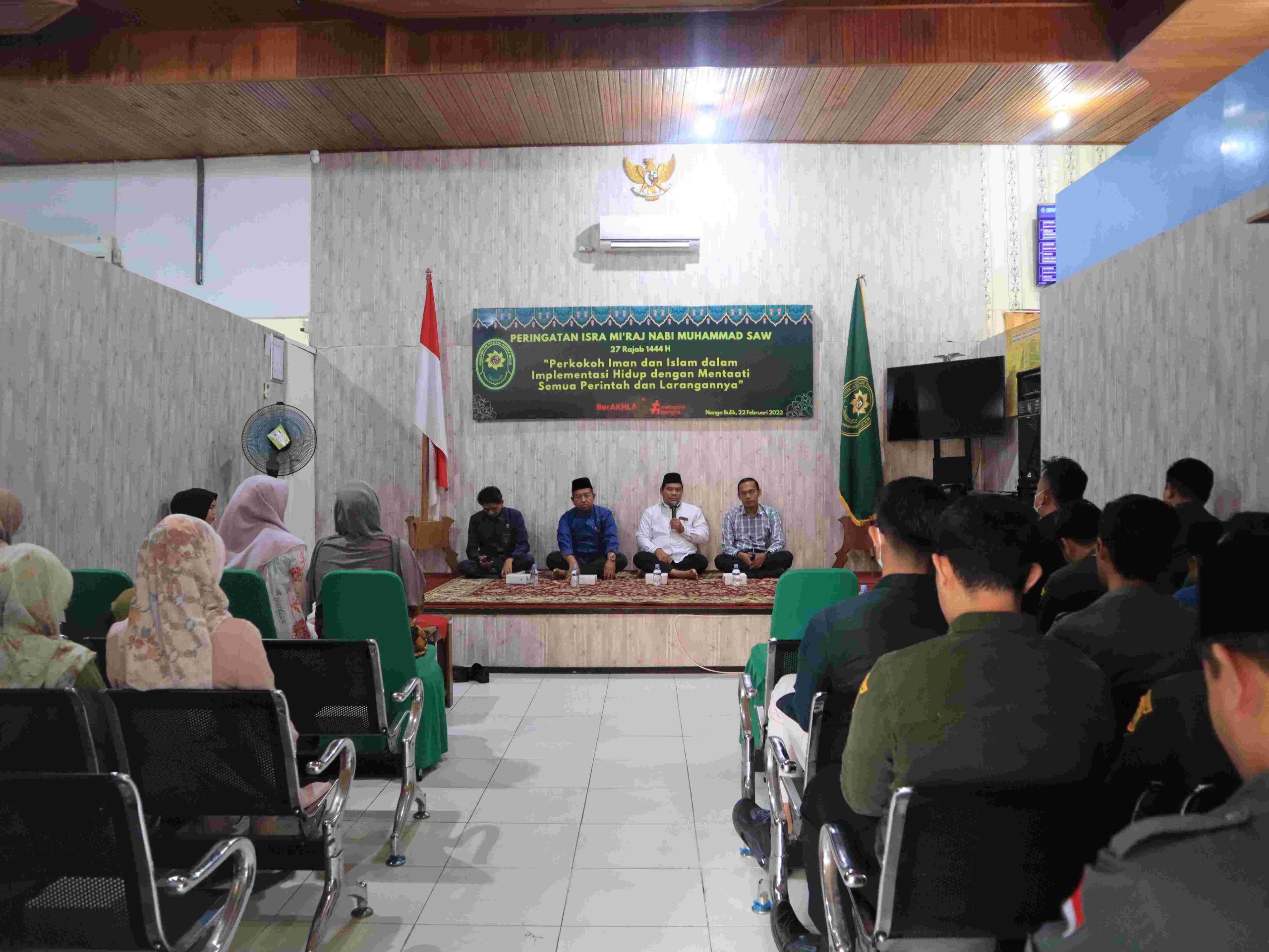 Peringatan Isra Mi’raj Pengadilan Negeri Nanga Bulik