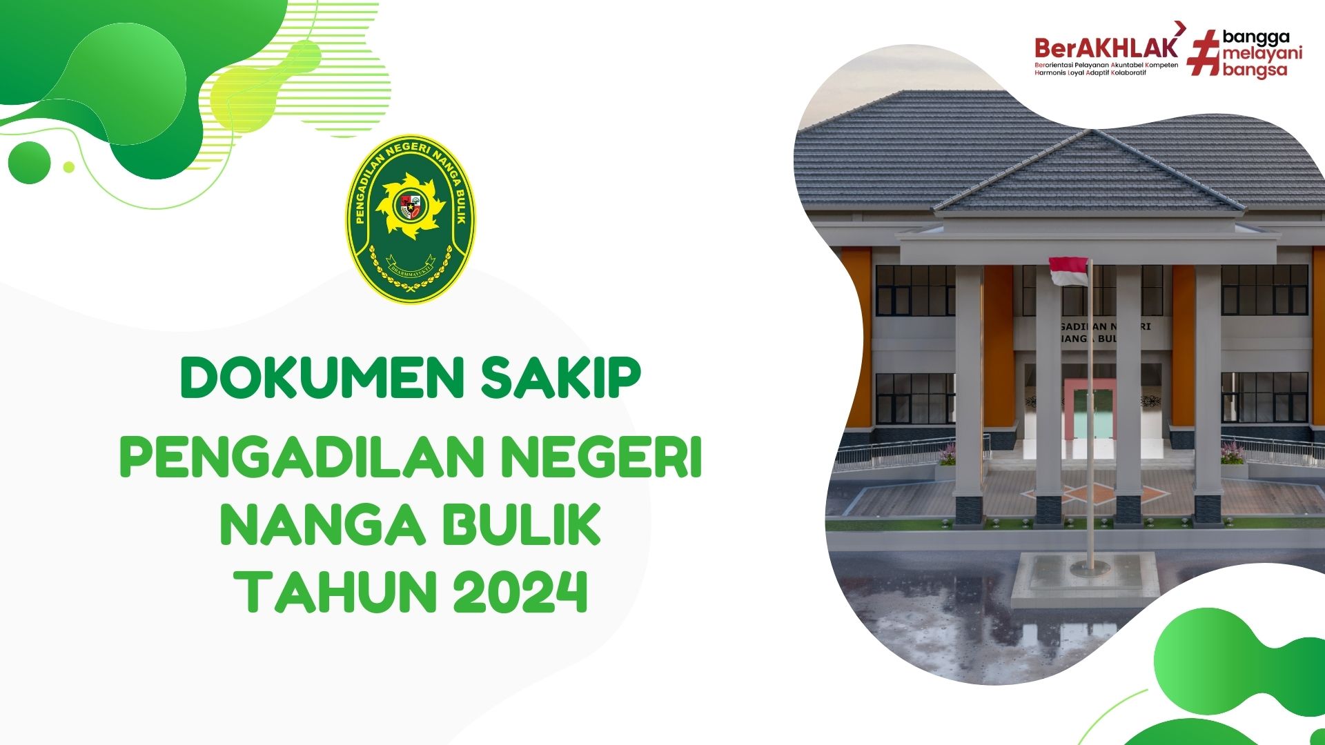 Dokumen SAKIP Pengadilan Negeri Nanga Bulik