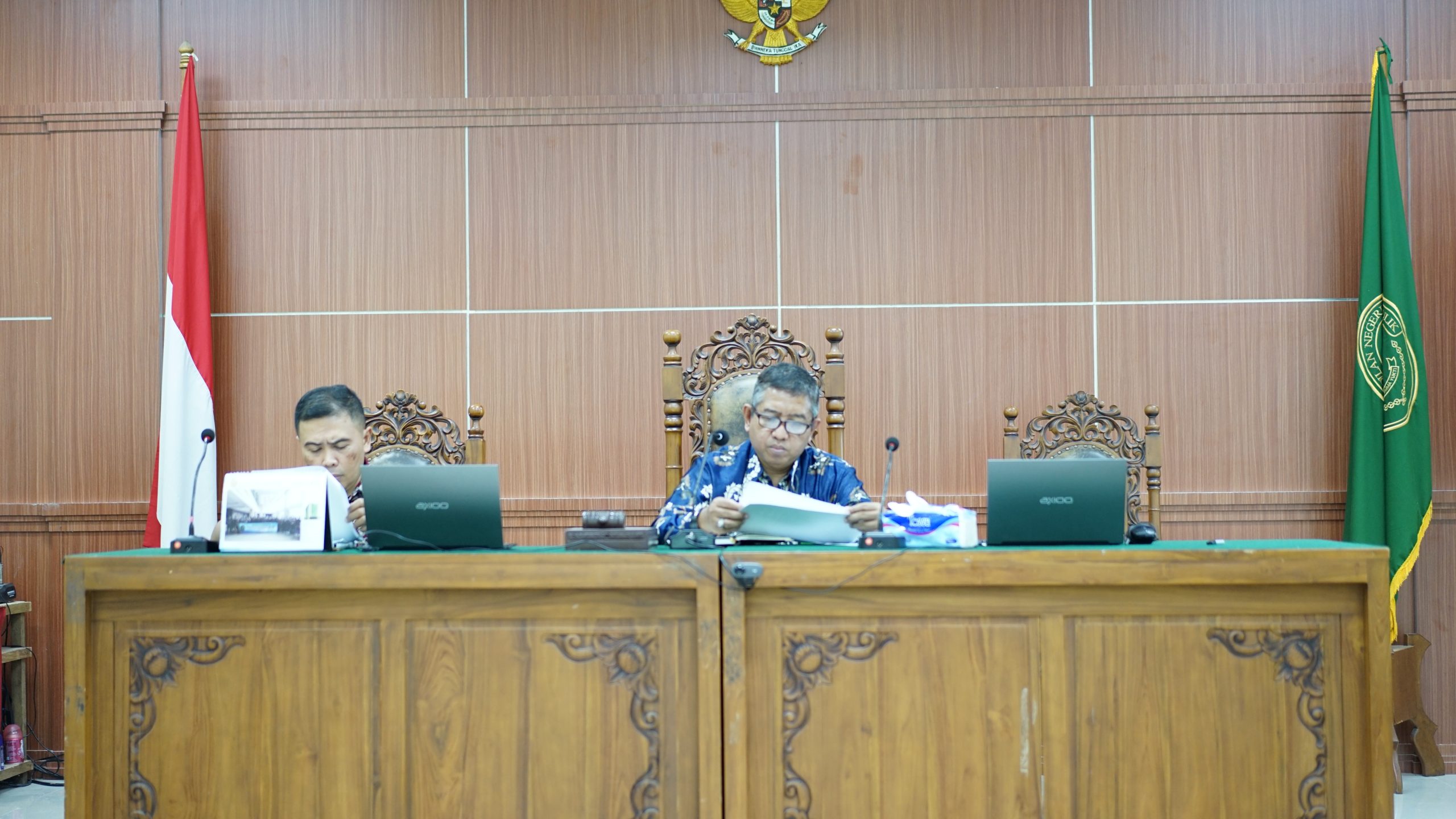 Rapat Rutin Pembinaan Bulanan Pengadilan Negeri Nanga Bulik Kelas II