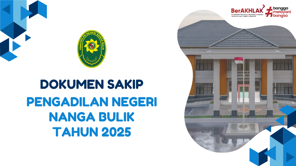 Dokumen SAKIP Pengadilan Negeri Nanga Bulik Tahun 2025