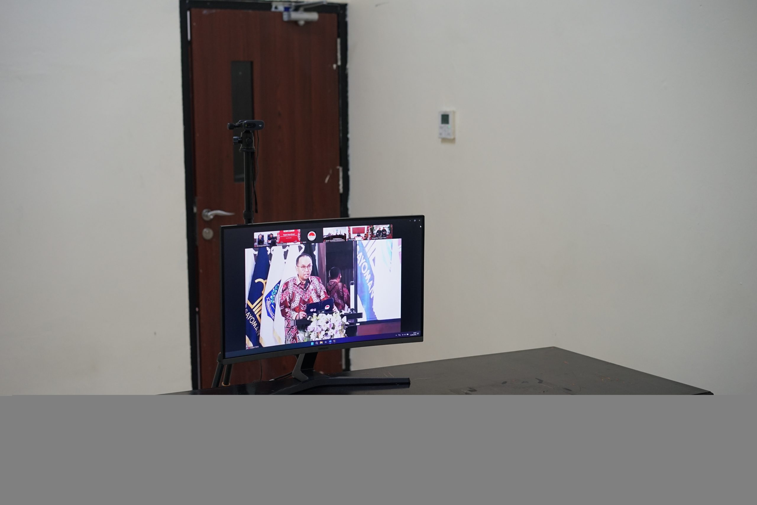 Rapat Koordinasi Efektivitas Penegakan Hukum Tindak Pidana Pencucian Uang secara daring