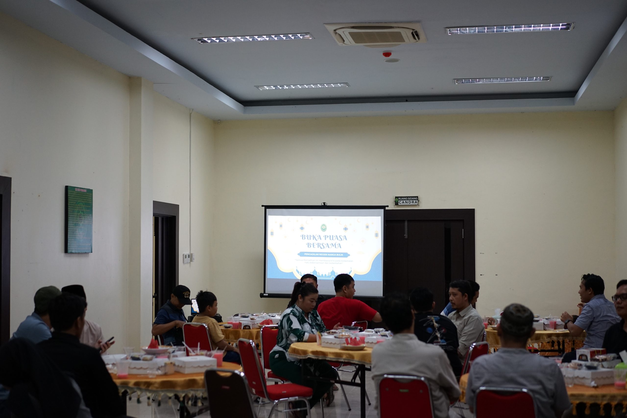 Buka Puasa Bersama Keluarga Besar Pengadilan Negeri Nanga Bulik